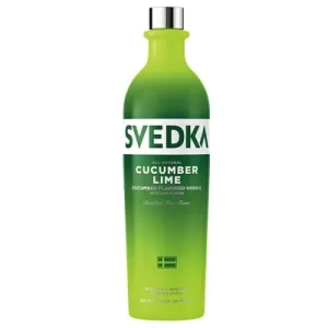 SVEDKA Cucumber Lime Flavored Vodka, 750 mL Bottle, 70 Proof