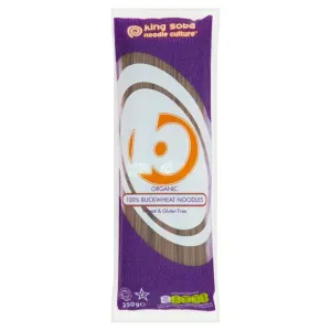King Soba Noodle Culture Organic 100% Buckwheat Noodles