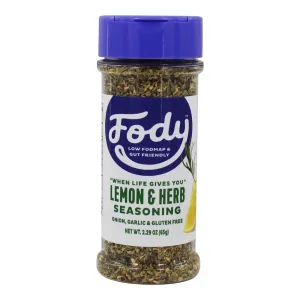 Fody Foods Lemon & Herb Seasoning, 2.29 oz - Ralphs