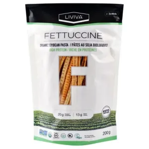 LIVIVA Organic Soybean Fettuccine