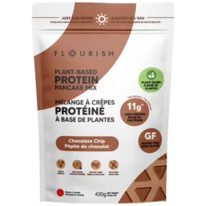 Flourish Plant-Based Protein Pancake Mix Chocolate Chip 