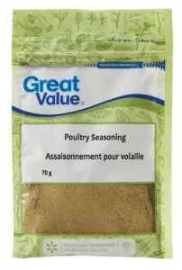 Great Value Organic Poultry Seasoning - 1.2 oz