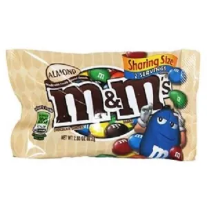 M&M's Chocolate Candies, Almonds, Share Size - 2.83 oz