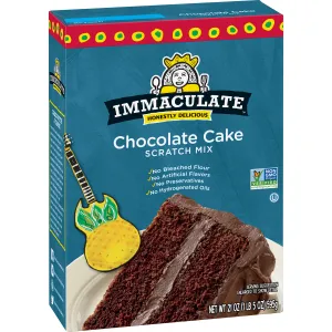Immaculate Baking Chocolate Cake Scratch Mix