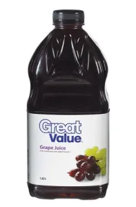 Great Value 100 % Grape Juice