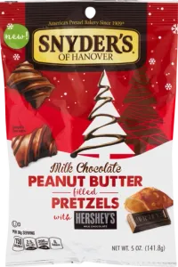 Snyder's Of Hanover Pretzel Dips Made With Real Hershey's Chocolate- Your Choice Of 5 Different Varieties (Milk Chocolate Peanut Butter Filled, 3 Bags)