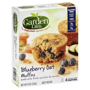Garden Lites Veggies Made Great Muffins Blueberry Oat