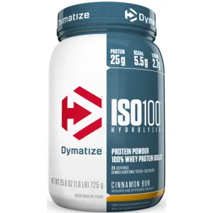 CINNAMON BUN ISO 100 HYDROLYZED 100% WHEY PROTEIN ISOLATE, CINNAMON BUN