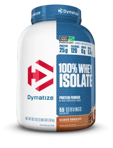 Dymatize 100% Whey Isolate Protein Powder Classic Chocolate