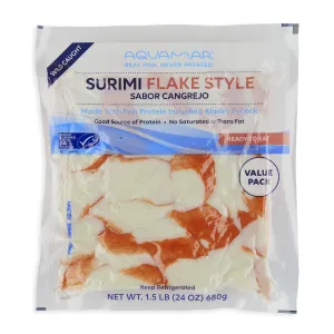 Barritas de Surimi Aquamar Sabor Cangrejo 500g