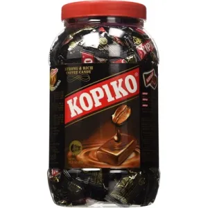 Kopiko Coffee Candy In Jar 800g/28.2oz (Original Version)