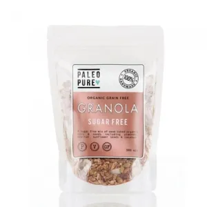 Paleo Pure Organic Grain Free Granola Sugar Free 300g