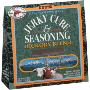 Jerky Cure & Seasoning, Hickory Blend, 7.2 Oz