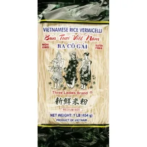 Three Ladies Vietnamese Rice Stick Vermicelli, 16 oz., 3 Pack