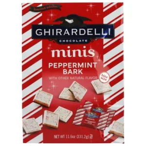 Ghirardelli Peppermint Bark Chocolate Minis, 11.6 Oz.