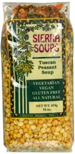 Sierra Soups Vegan Gluten Free Tuscan Peasant Soup - 16 Oz