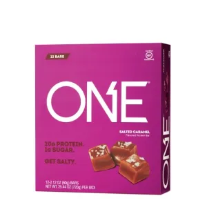 ISS Research OhYeah!® ONE Protein Bar Salted Caramel -- 12 Bars