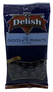 It's Delish Dark Chocolate Covered Peanuts