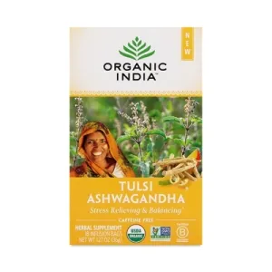 Organic India Tulsi Ashwagandha, Infusion Bags