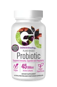 Genesistoday Plant Based Probiotic Dietary Supplement