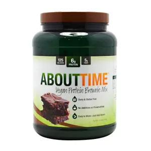 About Time Vegan Protein Brownie Mix -- 1.5 Lbs