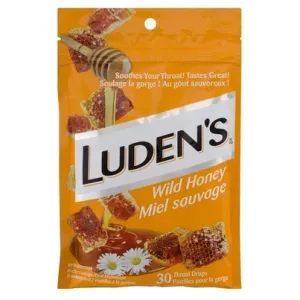 Luden's Wild Honey Sore Throat Drops