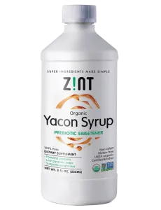 Zint Organic Yacon Syrup Prebiotic Sweetener -- 8 fl oz