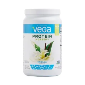 Vega Protein & Greens Plant-Based Vanilla Flavored Drink Mix Powder