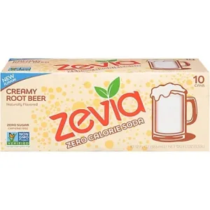 Zevia Creamy Root Beer 10pk - 10-12FZ