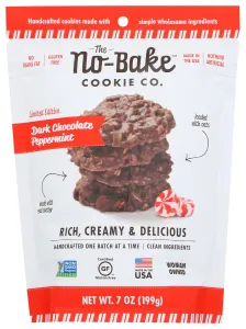 The No-Bake Cookie Co. Dark Chocolate Peppermint