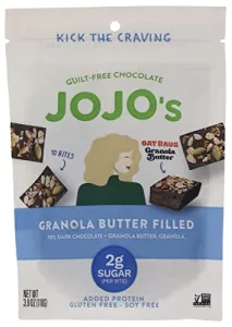 Jojo's Guilt-Free Chocolate Granola Butter Filled