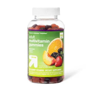 Up & Up Adult Multivitamins Natural Orange, Peach And Berry Flavors Gummies