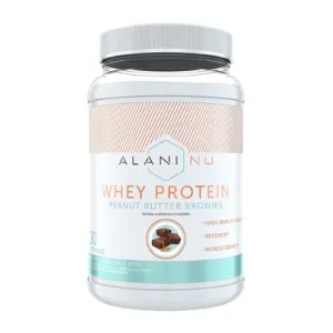 PEANUT BUTTER BROWNIE FLAVORED WHEY PROTEIN POWDER, PEANUT BUTTER BROWNIE