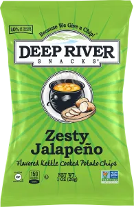 Deep River Snacks Zesty Jalapaeno