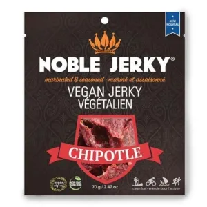 Noble Jerky Vegan Jerky Chipotle -- 2.47 Oz