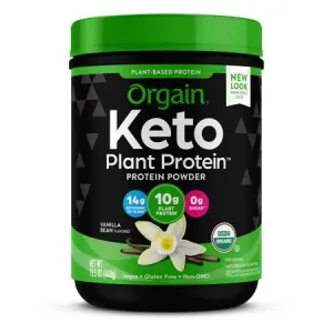 Orgain Keto Plant Protein Powder Vanilla