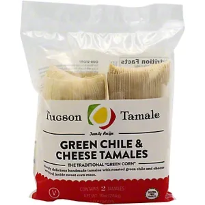 Tucson Tamale Company, Tamales Green Corn, 10 Ounce