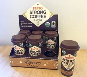 ESPRESSO COFFEE, SWEETENED BLACK