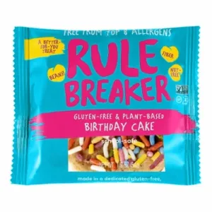 Rule Breaker Gluten-Free Birthday Cake Brownie