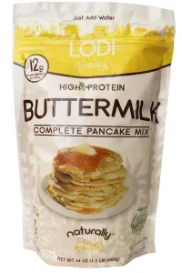 Lodi Unbaked High Protein Buttermilk Complete Pancake Mix -- 24 Oz