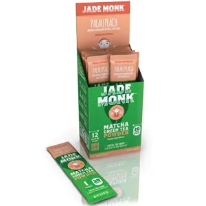 Jade Monk Palau Peach Matcha Green Tea Powder