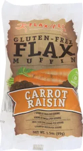 Flax4Life Carrot Raisin Muffins