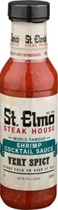 St. Elmo Steak House Very Spicy Shrimp Cocktail Sauce 12 Oz