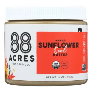 MAPLE SUNFLOWER SEED BUTTER, MAPLE