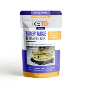 Simply Keto Nutrition Low Carb Blueberry Pancake And Waffle Mix