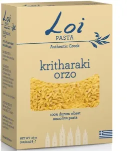 LOI PASTA, KRITHARAKI ORZO PASTA, DURUM WHEAT SEMOLINA, DURUM WHEAT SEMOLINA