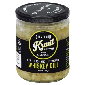 Cleveland Kraut Whiskey Dill Sauerkraut