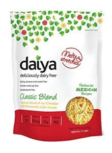 Daiya Foods Classic Blend Of Cheddar And Mozzarella Style Shreds, 8 Oz