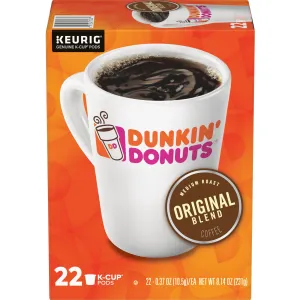 Keurig Dunkin Medium Roast Original Blend Coffee