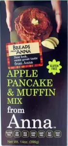 Breads From Anna Gluten Free Pancake & Muffin Mix Apple -- 14 Oz